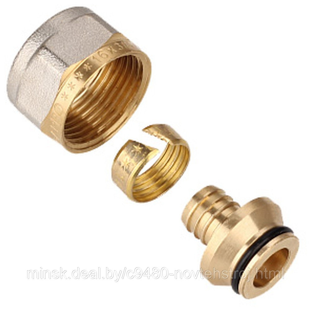 Соединитель Gappo Евроконус для полиэтиненовых труб 20 (2,0) мм х 3/4"