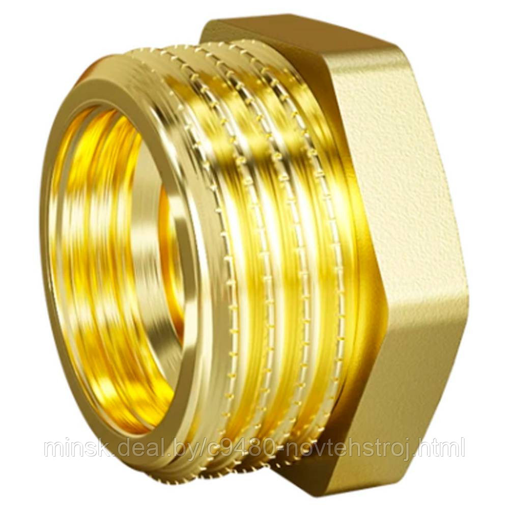 Футорка LD Pride DN20х15 латунь никель (с биркой)