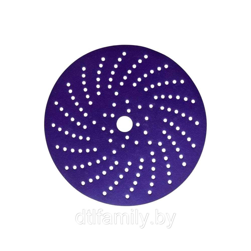 Шлифлист d150 мм мультипылеотвод P240 (керамика на бумаге) Гамматест GTA207F240
