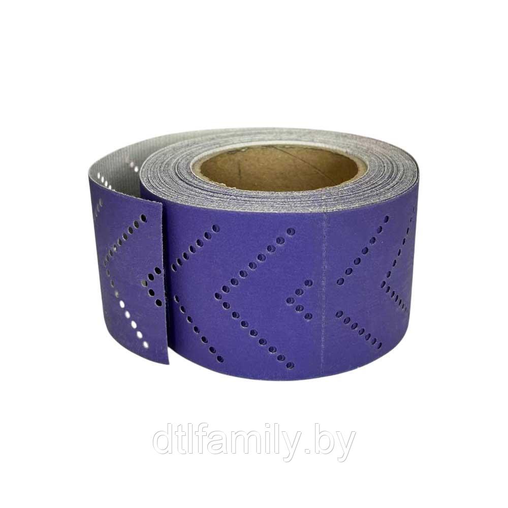 Шлифлист 70 мм х 12 м отрывной мультипылеотвод P320 (керамика на бумаге) GTA297F320