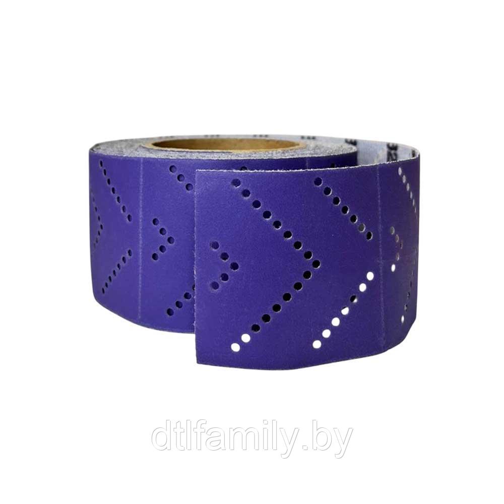 Шлифлист 70 мм х 12 м отрывной мультипылеотвод P80 (керамика на пленке) GTA295F080