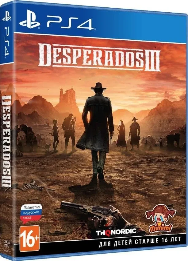 Игра для приставки Playstation 4 Desperados III. RU version