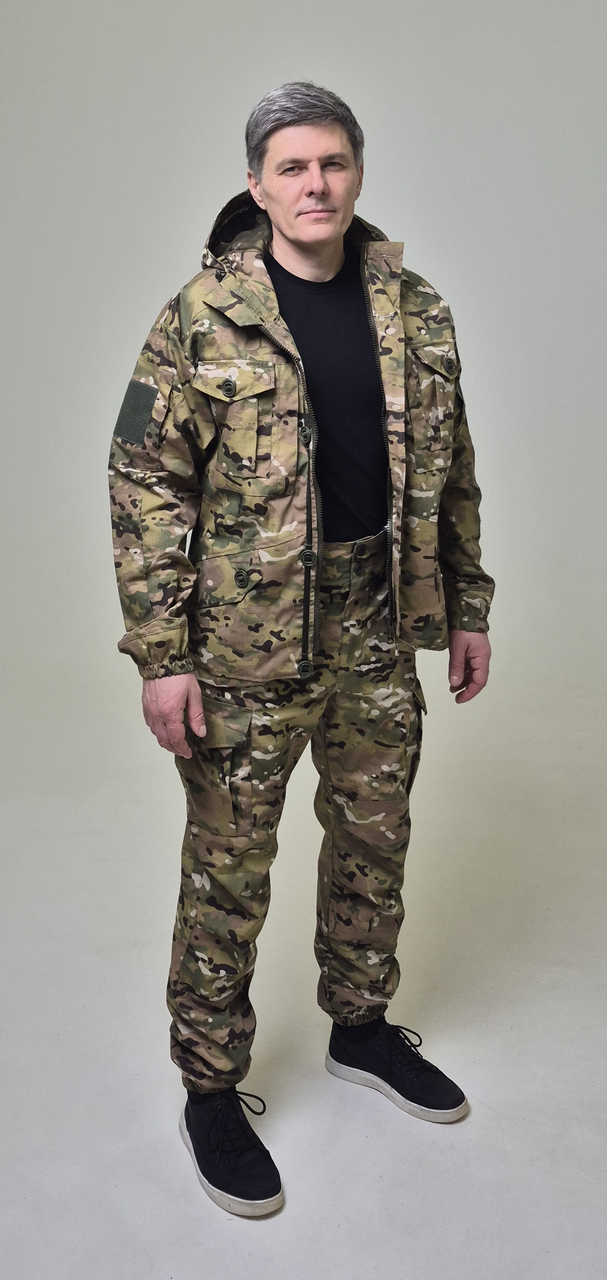 Костюм Горка 6 Full Деми Твил Серый 176, 3XL