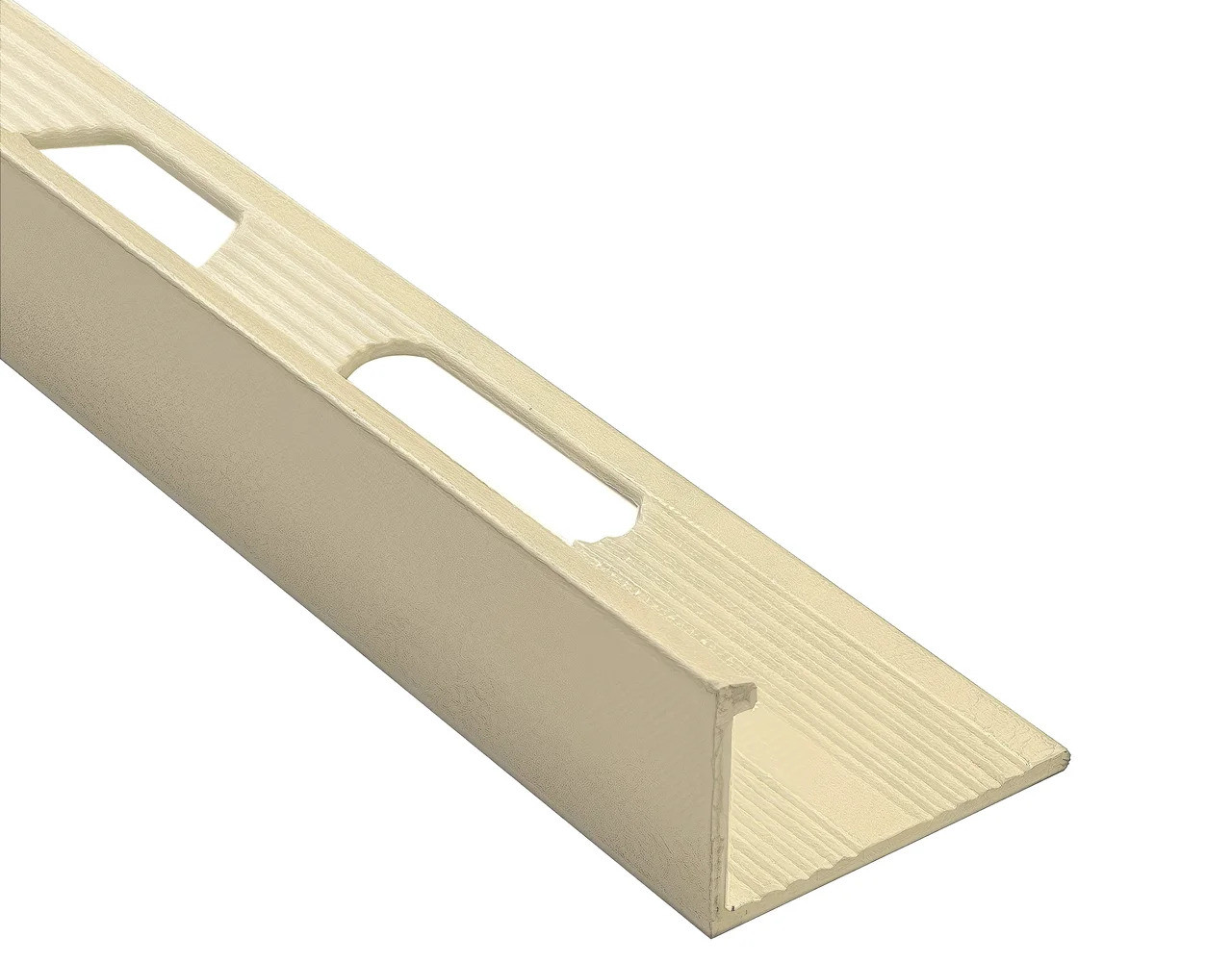 Уголок для плитки L-образный 10 мм, цвет слоновая кость 270 см