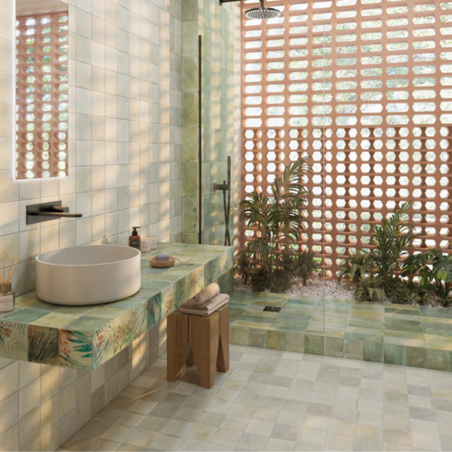 Керамогранит  WOW / Aqua Welness / Decor Green 11х11