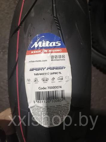 Моторезина Mitas Sport Force+ 160/60ZR17 (69W) Rear TL, фото 2