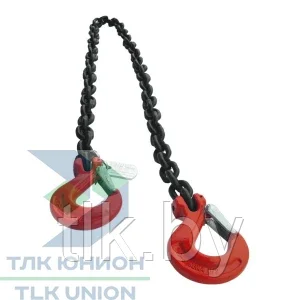 Цепь крепежная с крюками, 8мм, LC 4000 daN, 8м, РОМЕК 8-КЦ8-4,0.8000, фото 2