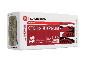 Утеплитель Технониколь Стены и крыши 34PN 100 мм (8,64 м2; 0,864 м3)
