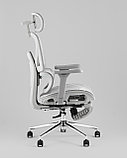 Кресло офисное TopChairs Vertus серая сетка, фото 4