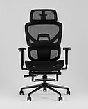 Кресло офисное TopChairs Vertus черная сетка, фото 3
