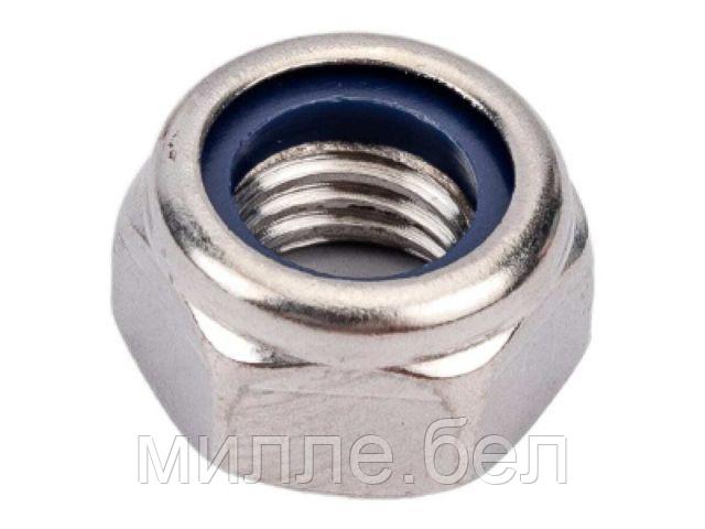 Гайка М12 со стопорным кольцом, нерж.сталь (А2), DIN 985 (5 шт в зип-локе) STARFIX