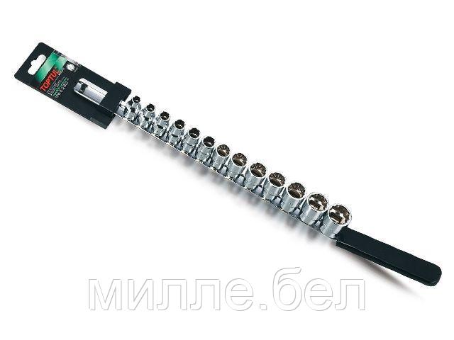 Набор головок 3/8" 7-21мм 12гр 13шт TOPTUL