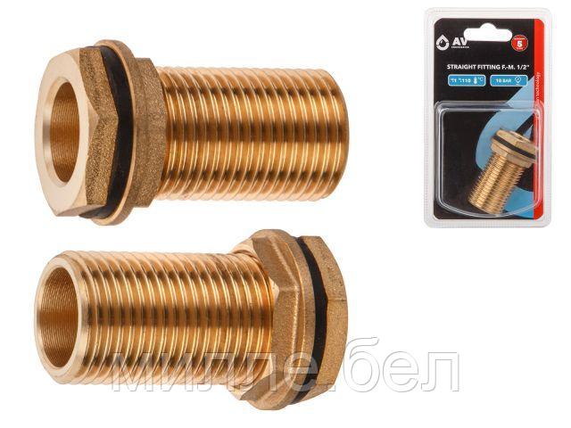 Врезка 1/2" нар., AV Engineering