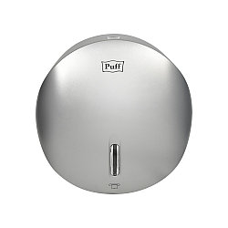 Диспенсер туалетной бумаги Рuff-7145S, хром, с замком, ABS-пластик