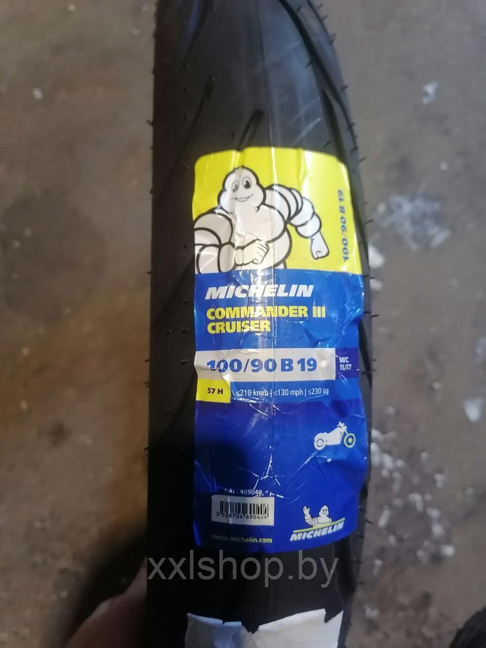 Моторезина Michelin Commander III Cruiser 100/90B19 57H F TL/TT