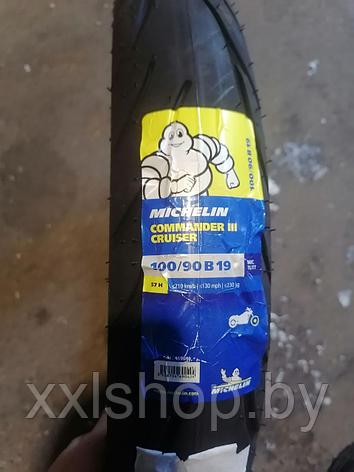Моторезина Michelin Commander III Cruiser 100/90B19 57H F TL/TT, фото 2