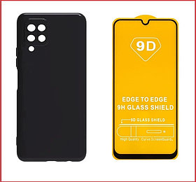 Чехол-накладка + защитное стекло 9D Samsung Galaxy M62 SM-M625 / F62