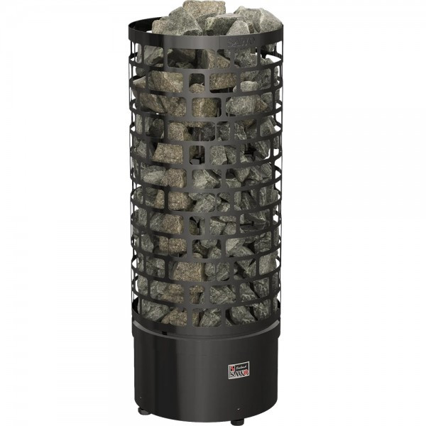 Печь для бани SAWO Aries Round Black ARI6-120NS-BL-P-C