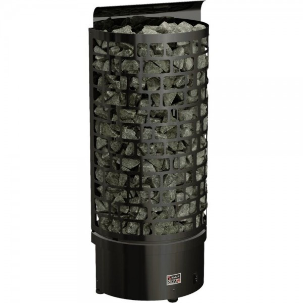 Печь для бани SAWO Aries Wall Black ARI3-60Ni2-WL-BL-P-C с блоком мощности