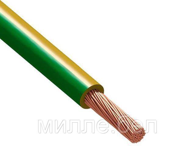 Провод ПуГВнг(А)-LS 1х4 (бухта 100м) Ж/З (РС)
