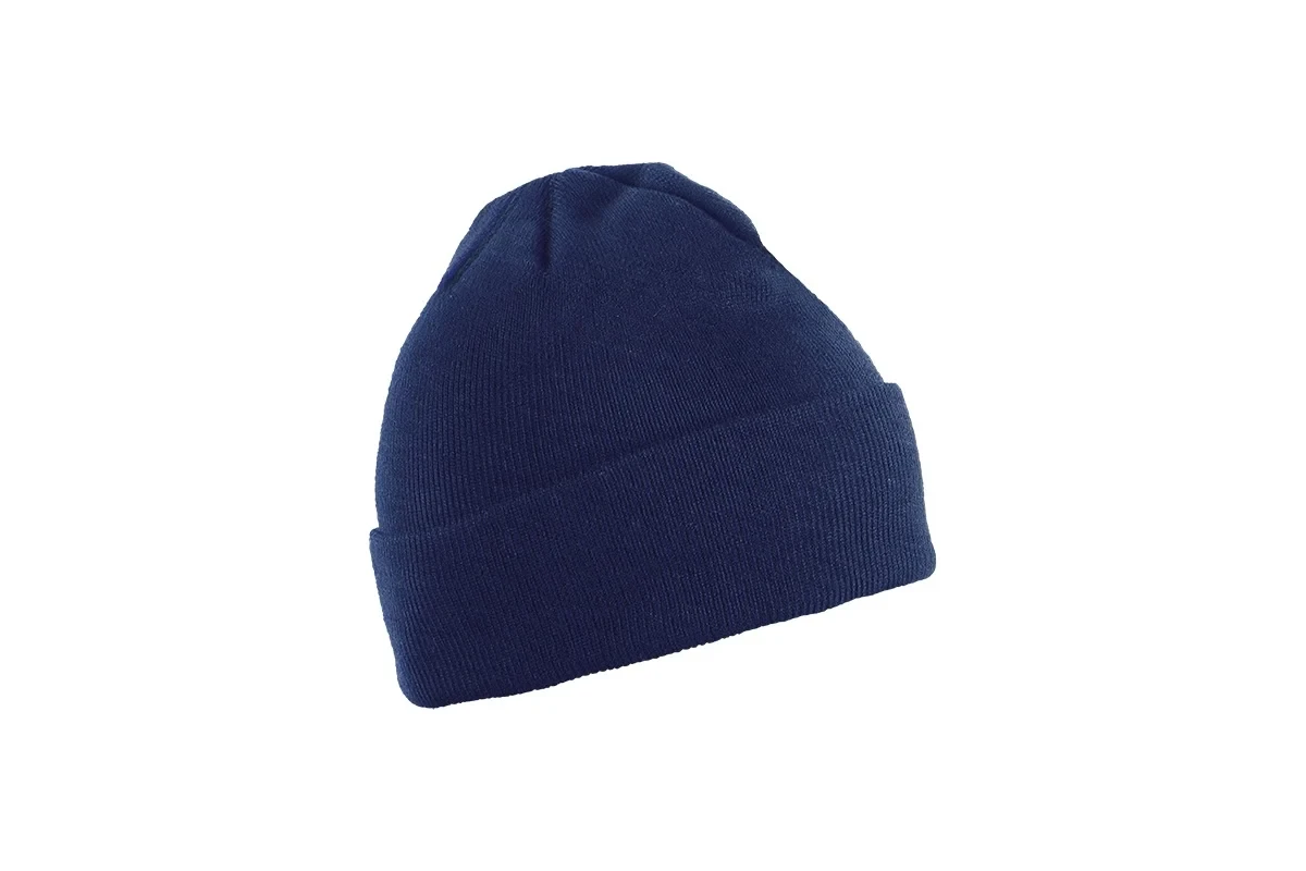HT5K477 ENZ Шапка вязаная темно-синяя универсальный размер, HOEGERT