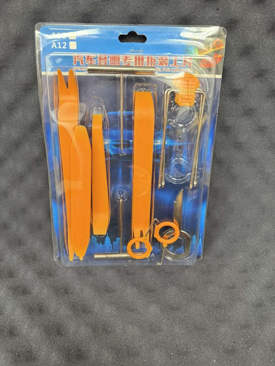 Набор * Лопатки * для разбора обшивки салона автомобиля / 12 элементов /