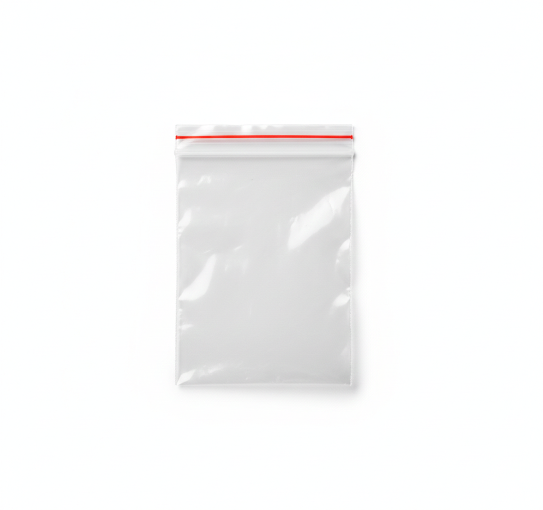 Пакет с застежкой Zip-Lock КТП 70*100 мм (тонкий, 23-26 мкм), 100 шт