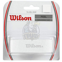 Обмотка базовая для теннисной ракетки Wilson Sublime (белый) (арт. WRZ4202WH)