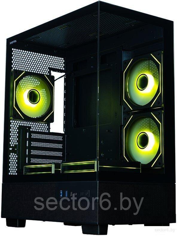 Корпус XASTRA Q400M 5ARGB-C6-UC (черный)