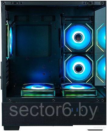 Корпус XASTRA Q400M 5ARGB-C6-UC (черный), фото 2