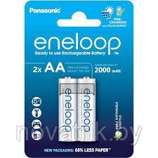 Аккумулятор Panasonic Eneloop AA 2000mAh BL2 (BK-3MCDE/2CP) (Цена за шт без НДС)