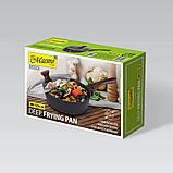 Сковорода глубокая сотейник с крышкой Maestro MR1216-28см, фото 2