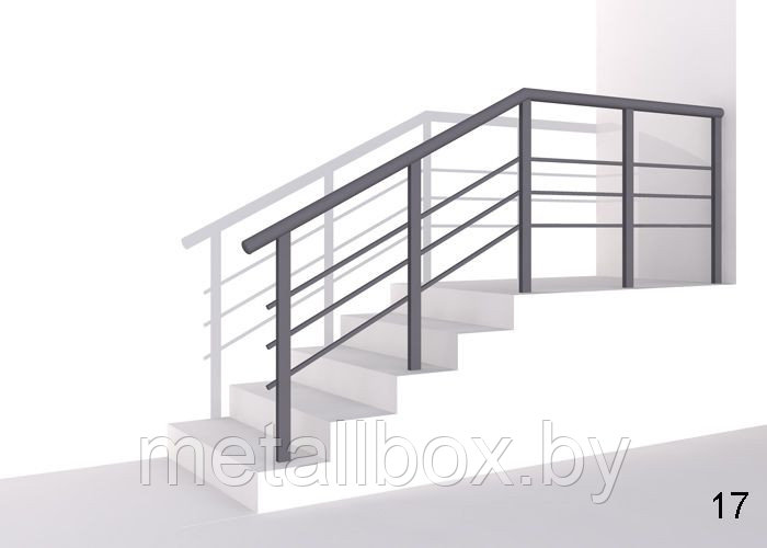 Ограждение лестницы ( 3 струны) - фото 6 - id-p36220206