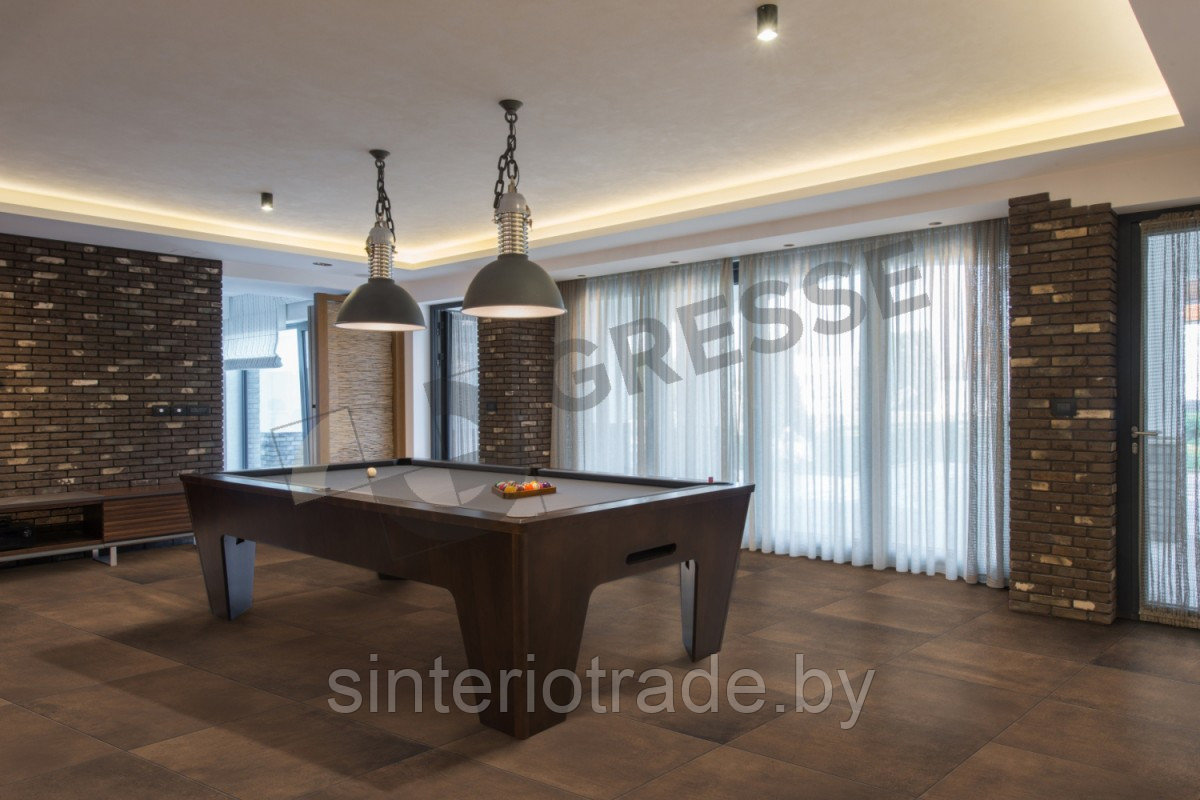 Керамогранит Gresse Matera oxide 1200х600х10 бетон коричневый - GRS06-24, фото 1