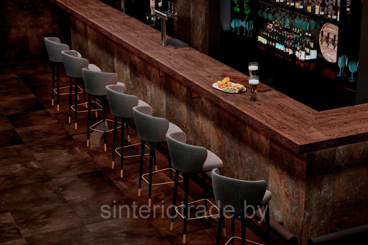 Керамогранит Gresse Matera plumb 600х600х10 мм мат. бетон коричнево-черный GRS06-01