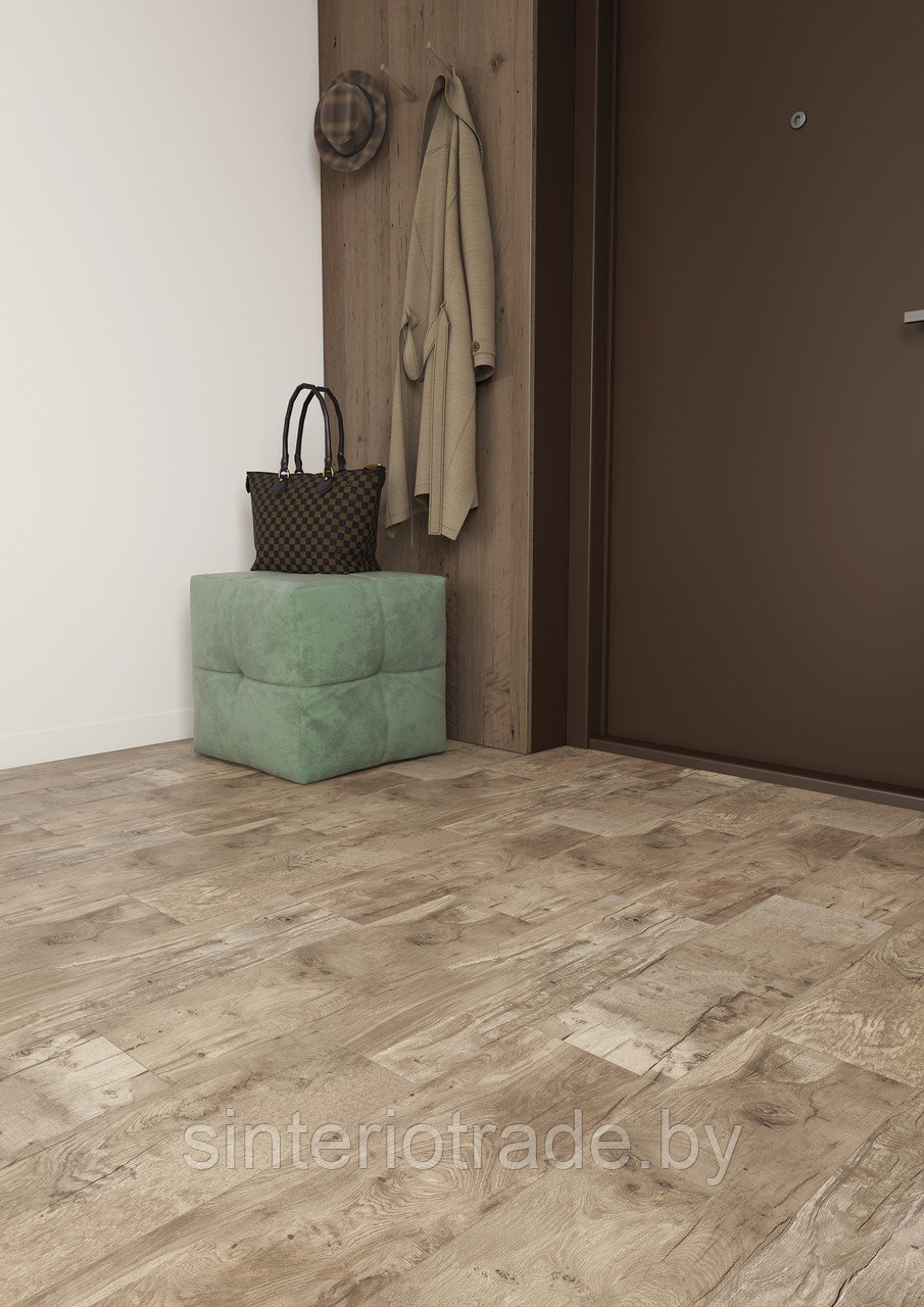 Керамогранит Cersanit Harbourwood серый 18,5x59,8