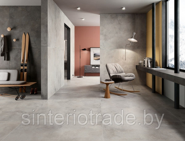 Керамогранит ITALON Миллениум Сильвер нат. 80x80  рект. 53,76 м2 (1к=2) 610010001644