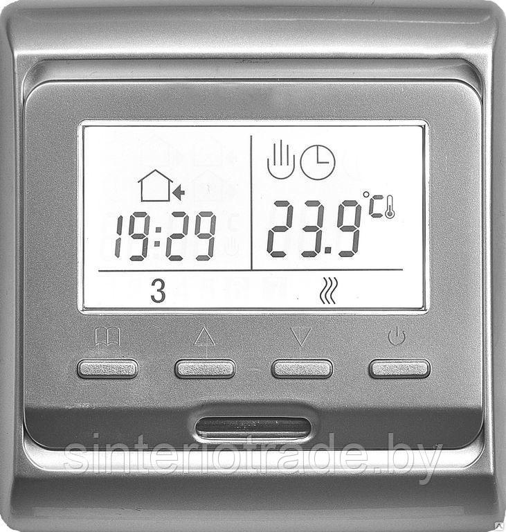 Терморегулятор E 51.716 цвет серебро