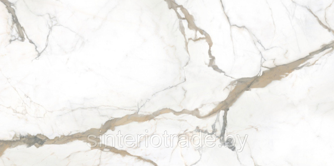 Керамогранит Zerde Tile CALACATTA GOLD 600x1200 матовый