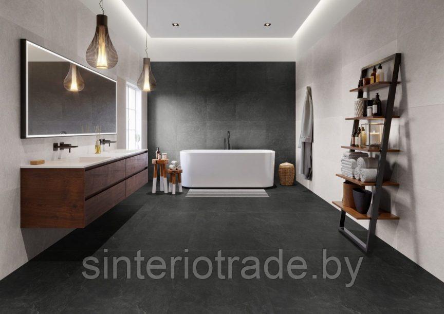 Керамогранит Cerrad Ash black рект. 597x1197x8
