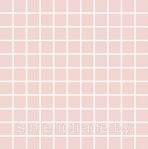 Мозаика на сетке Meissen Keramik Trendy розовый 30x30 TY2O071