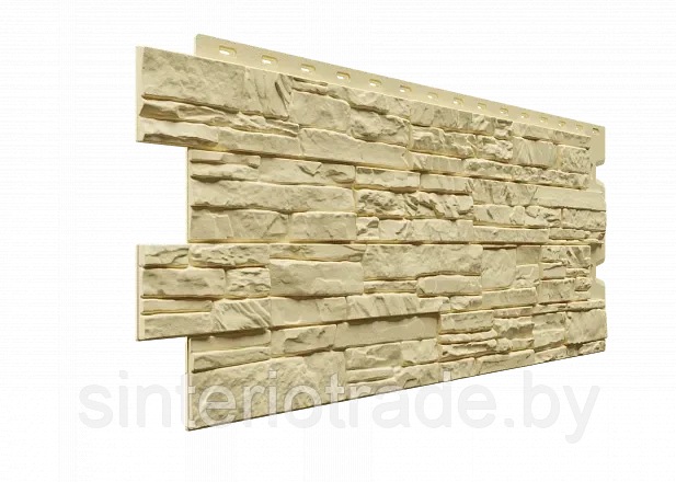 Фасадная панель Docke STANDARD АЛТАЙ Панель Кремовый