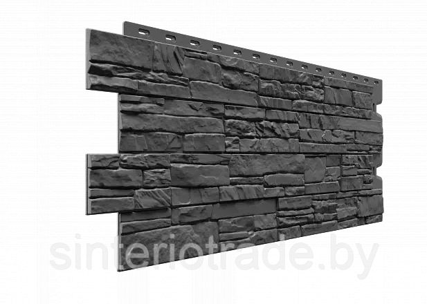 Фасадная панель Docke STANDARD АЛТАЙ Панель Графит