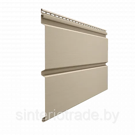 Docke PREMIUM Сайдинг Брус D6S Крем-Брюле