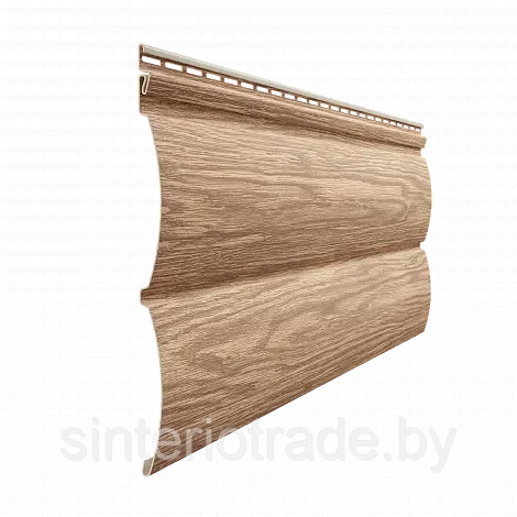 Сайдинг Docke LUX Монреаль Блок-Хаус D4,7T Рябина