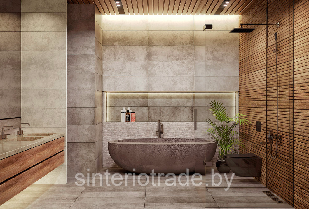 Керамический гранит EuroTile BALTIMORE LIGHT 530 60x120 матовая