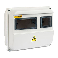 Щит учетно-распред. навесной пластик ЩУРн-П  1/3 (224х270х110) IP55 EKF Basic