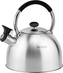 Чайник со свистком  2.5 л Kelli KL-3123