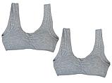 Топ-бюстье для девочки серый, фото 2