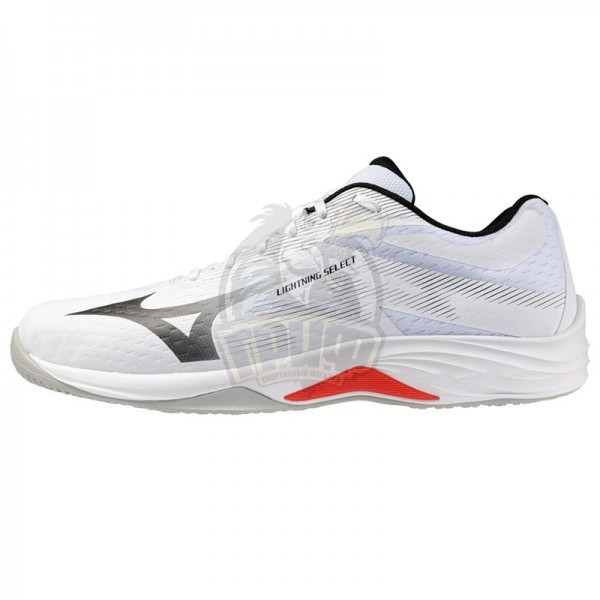 Кроссовки зальные Mizuno Wave Lightning Select (U) (белый) (арт. V1GA267059)